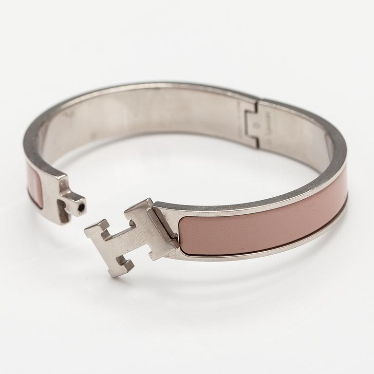 HERMÈS, A "Click H" bracelet, marked Hermès O, Made in France.