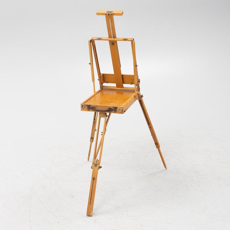 An easel, Beckers, first half of the 20th Century.