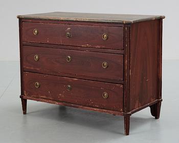 A Gustavian drawer, late 18th Century.