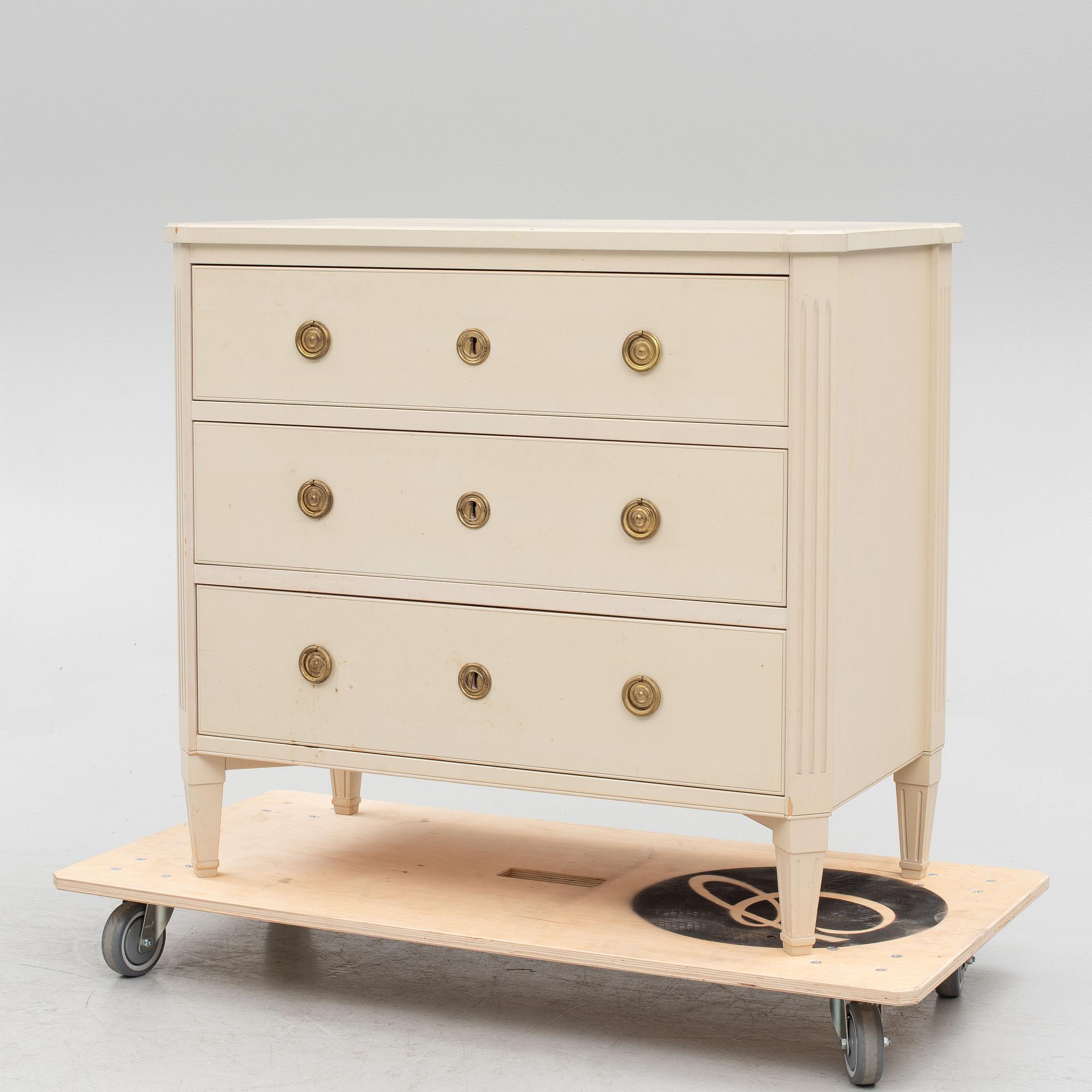 A Gustavian style chest of drawers, 'Medevi', IKEA's 18th-century series, 1990's.