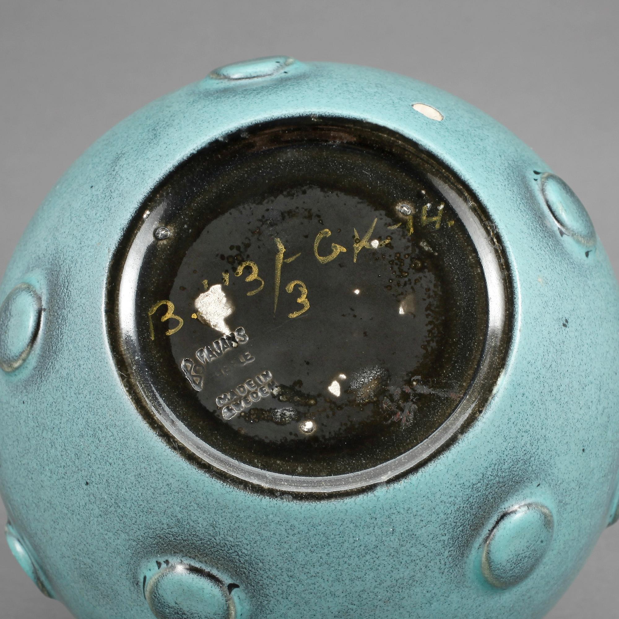BORDSLAMPA, Bo Fajans, Gefle, 1900-talets andra hälft.