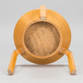 Alvar Aalto, a mid-20th-century 'V63' stool for O.Y. Huonekalu-ja Rakennustyötehdas A.B.
