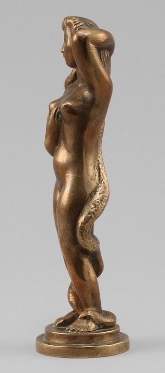 SKULPTUR, mässing, osignerad, 1900-tal.