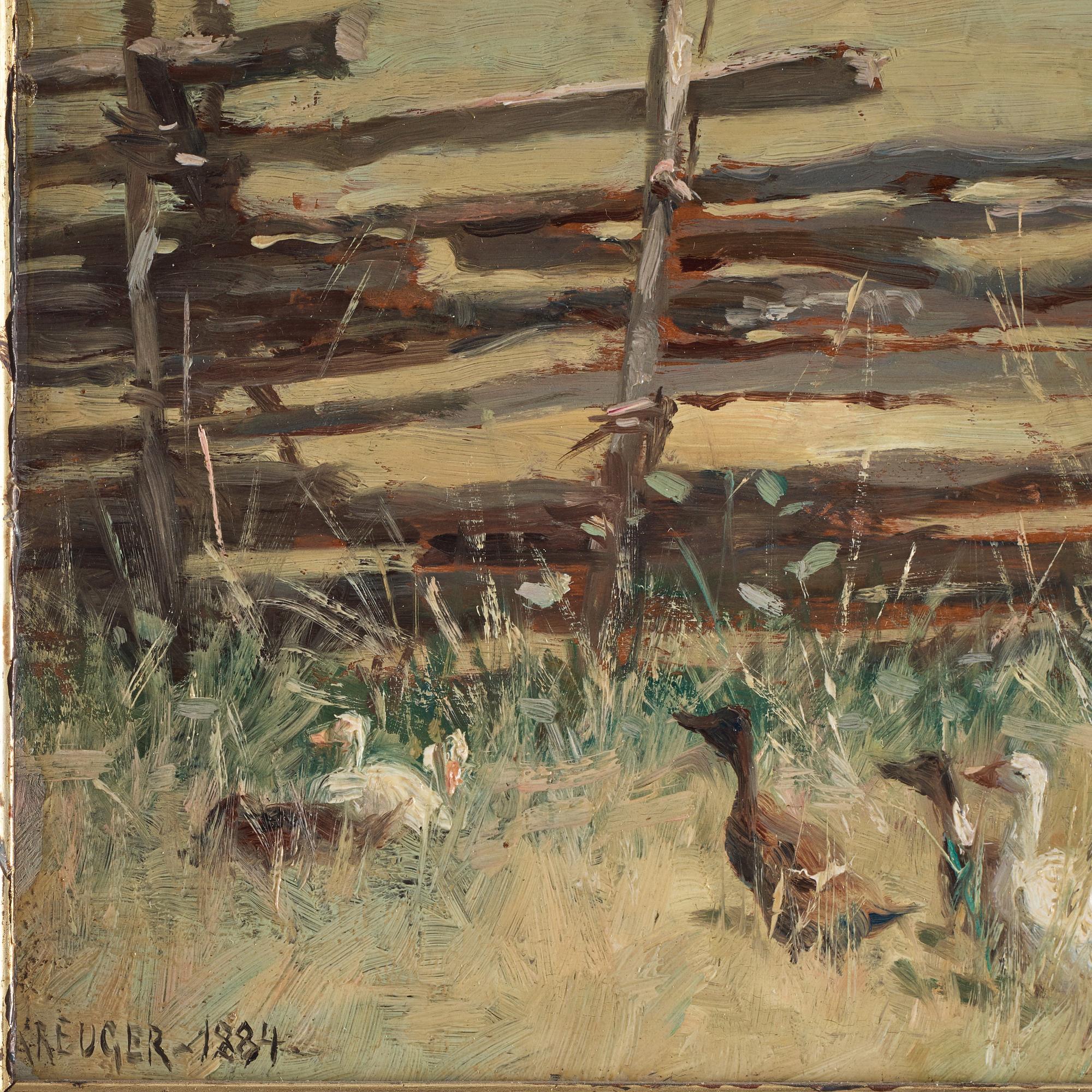 Nils Kreuger, "Ankmarsch" (Ducks on the go).