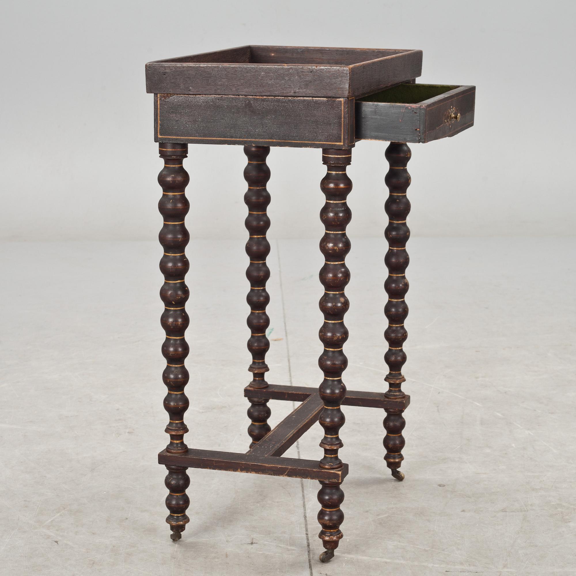BORD, barockstil, 1800-tal.