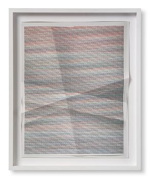 John Houk, "Untitled, 20,735 combinations of a 2x2 grid, 12 colors".