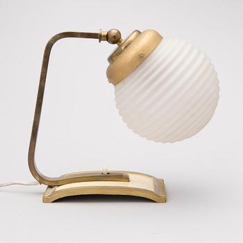 A 1920's table lamp.