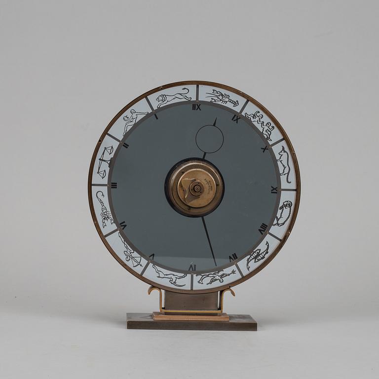 A mid 20th century table clock.