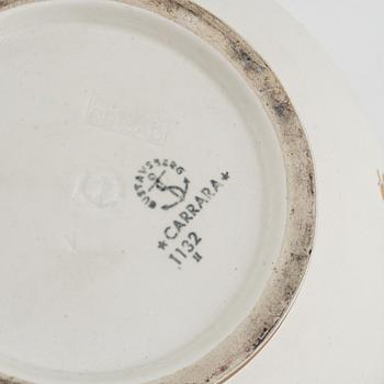 Wilhelm Kåge, "Carrara", 3 delar, stengods, Gustavsberg.