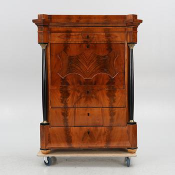 A secretaire, Empire-style, first half of the 20th century.