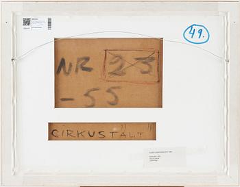 HARRY BOOSTRÖM, Oil on panel, signed. Dated -55 verso.