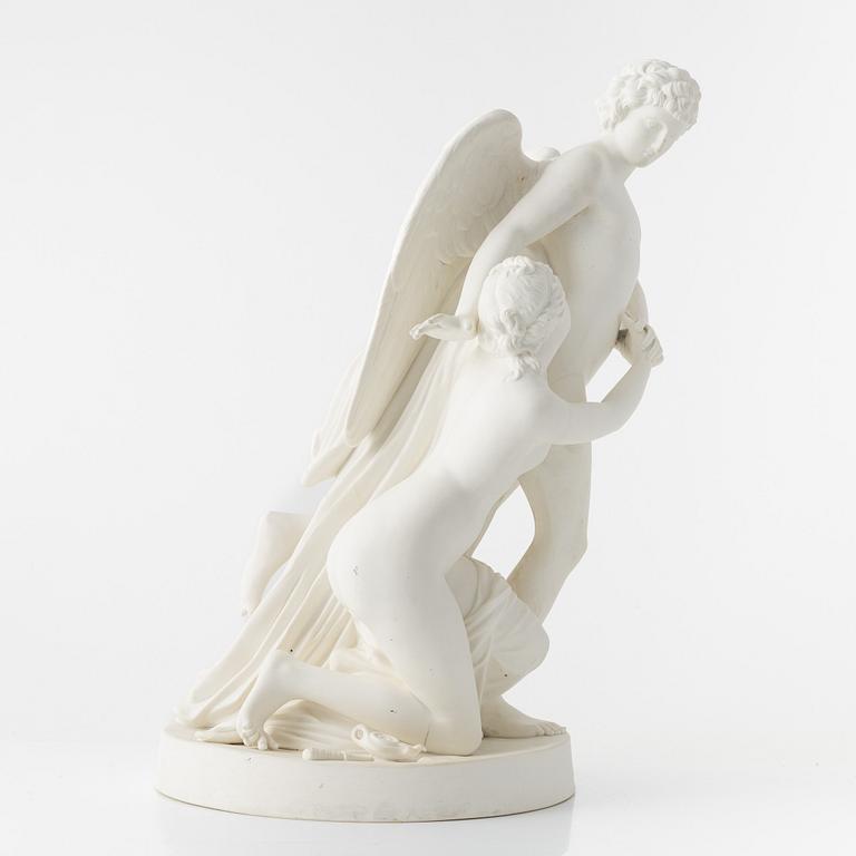 Johan Tobias Sergel, after. A porcelain skulpture, Gustafsberg.