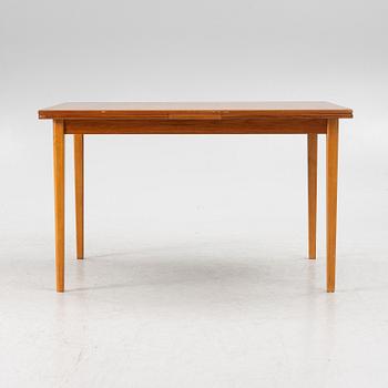 A dining table, teak, 1960s.