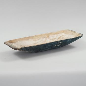 a wooden bowl from the 19th century.