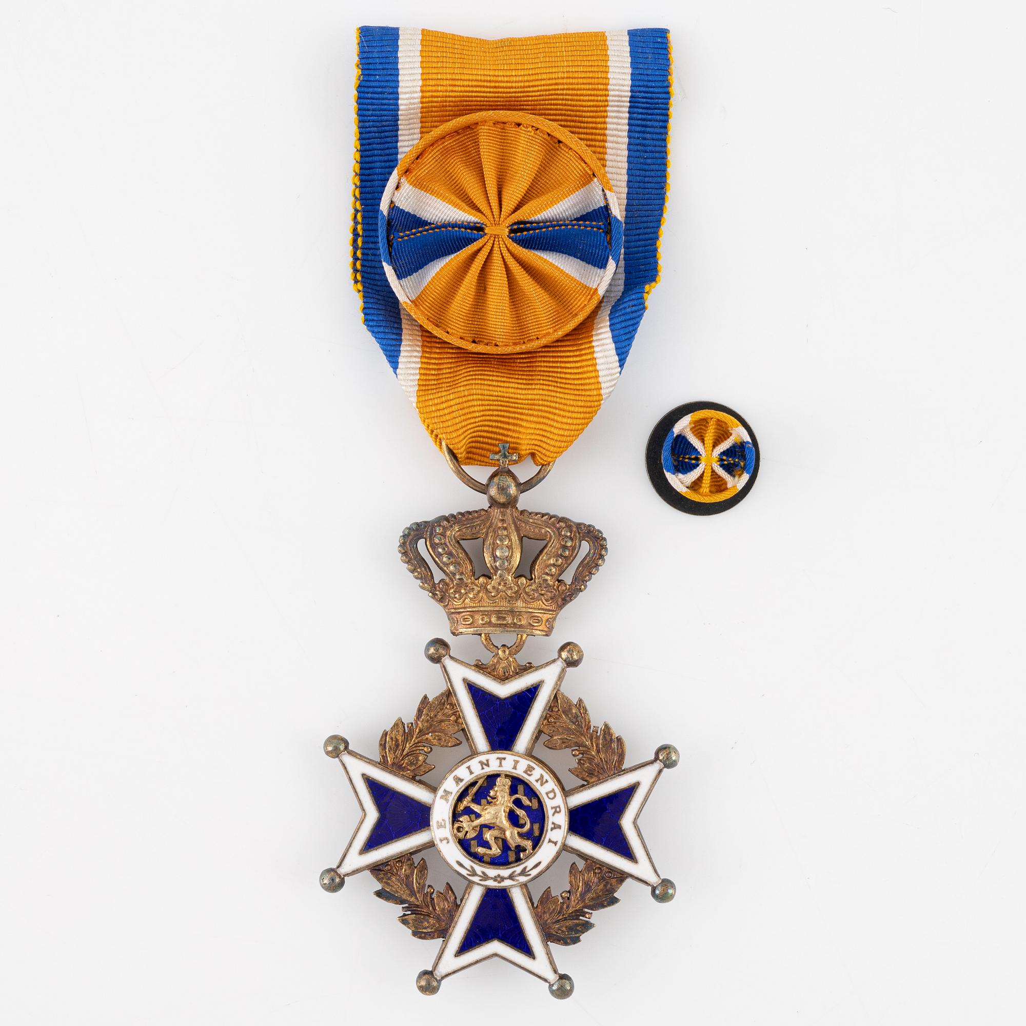 Order of Orange-Nassau, Netherlands.