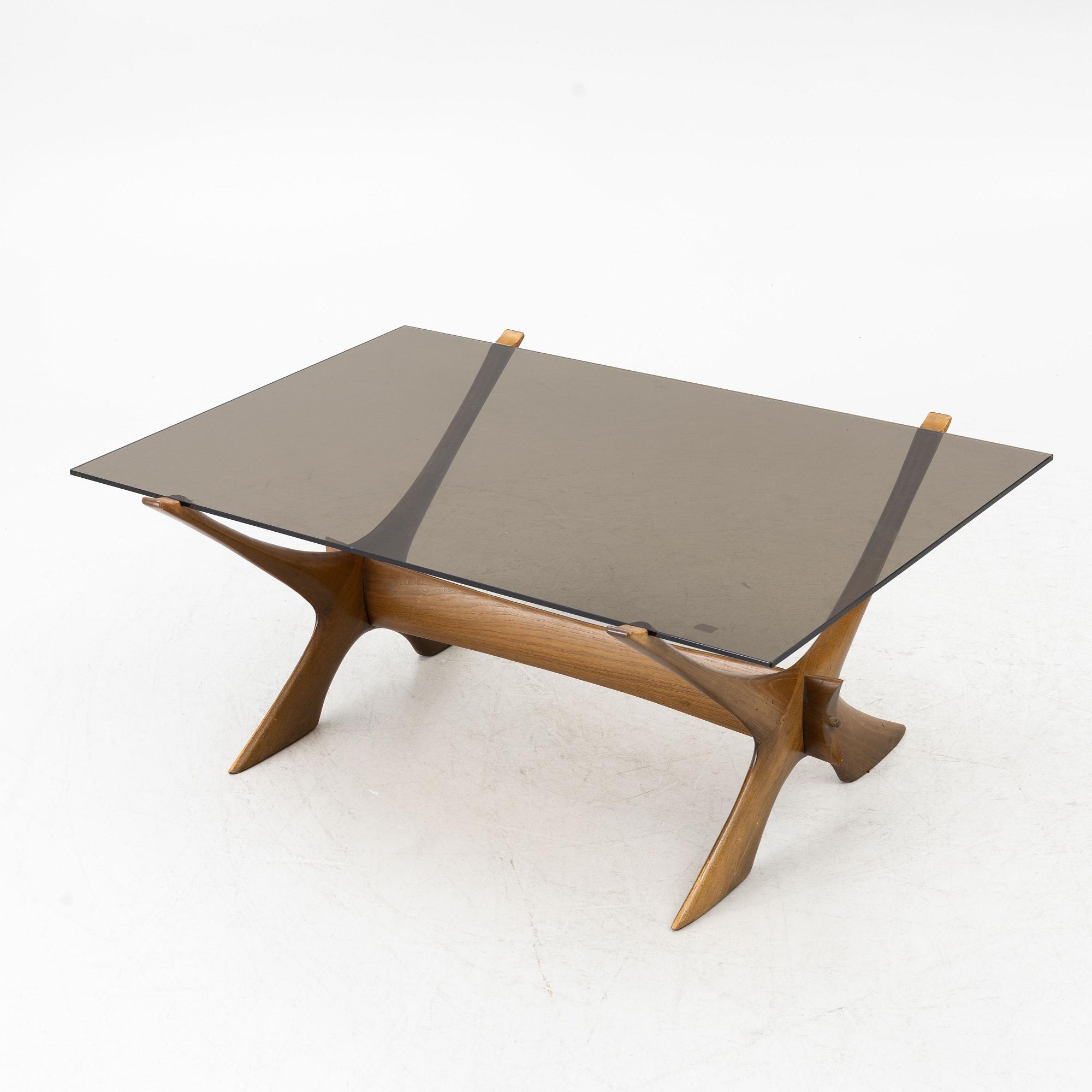 Fredrik Schriever-Abeln, coffee table, “No. 9”, Örebro Glasindustri, 1960s.