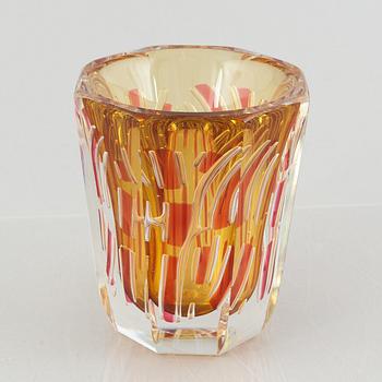 Jan Johansson, vas, glas, Orrefors 1991.