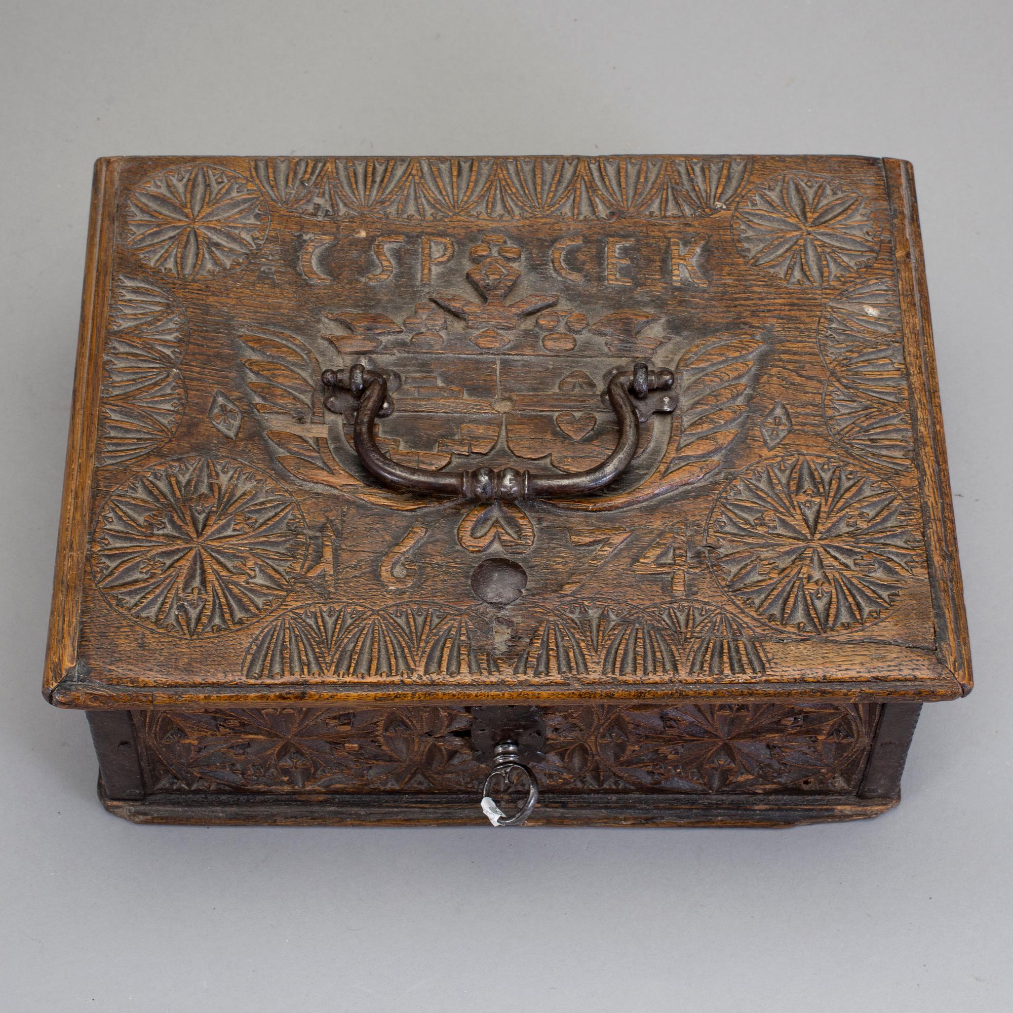 SKRIN, daterad 1674.