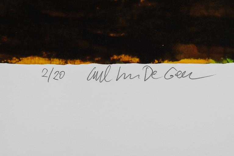 Carl Johan De Geer, "Oskyldigt dömd".