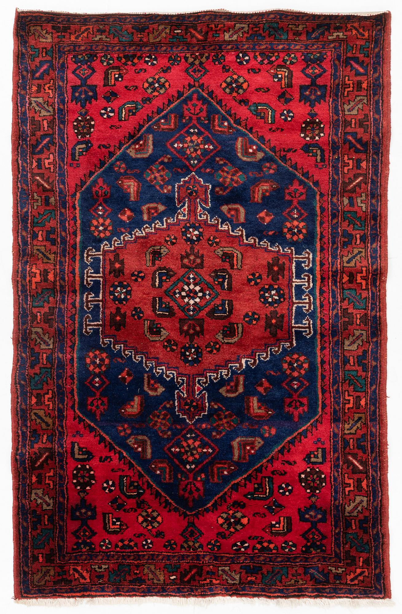 A carpet, circa 201 x 134 cm.
