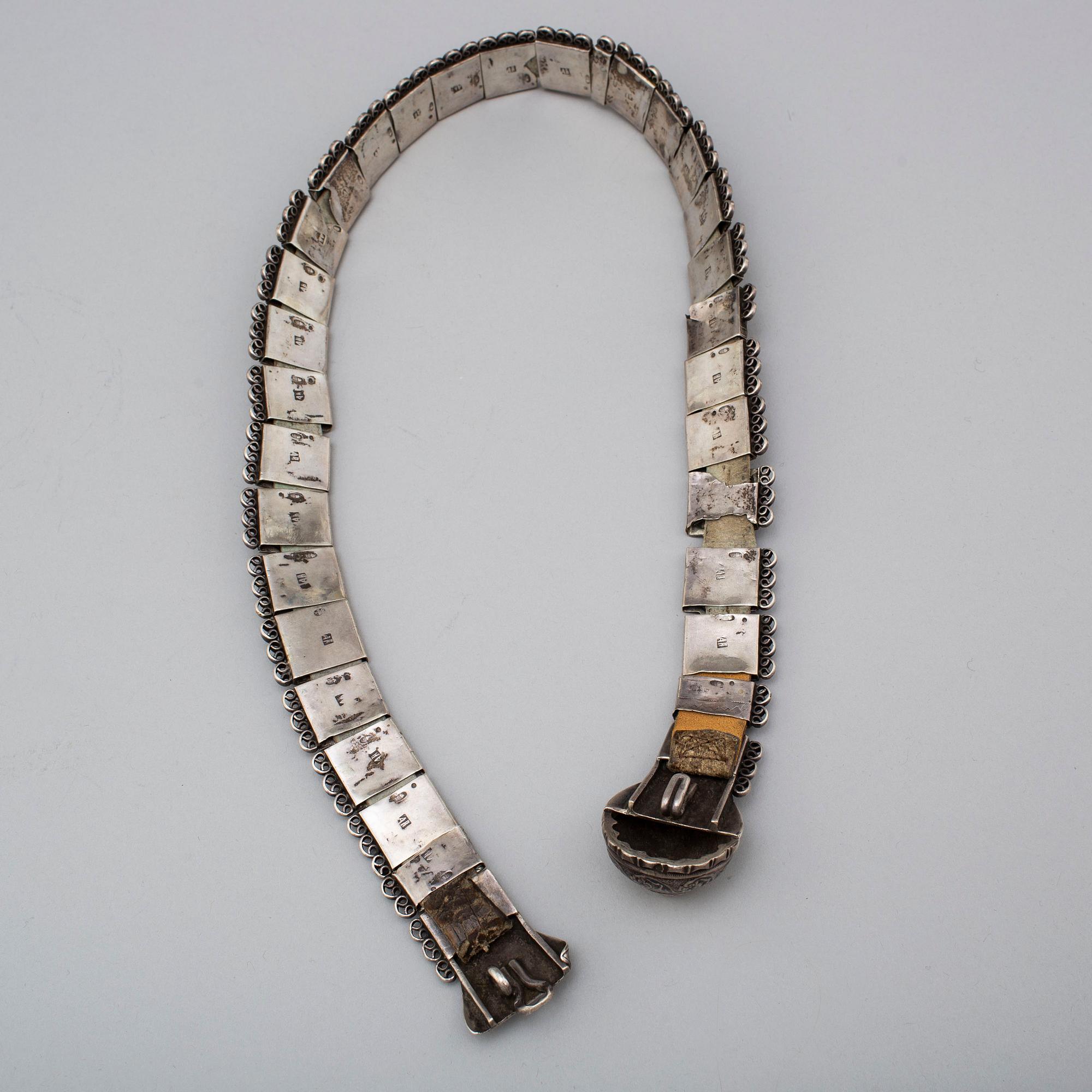 SKÄRP, silver, icke identifierad mästarstämpel, Ryssland 1908-1917.