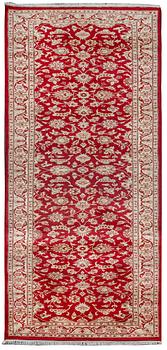 A runner, Kashmir, ca 313 x 79 cm.