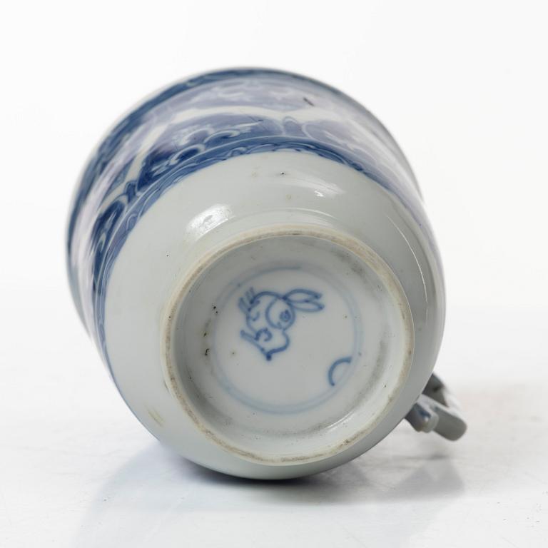 Five cups and four dishes, Qing dynasty, Kangxi (1662-1722).