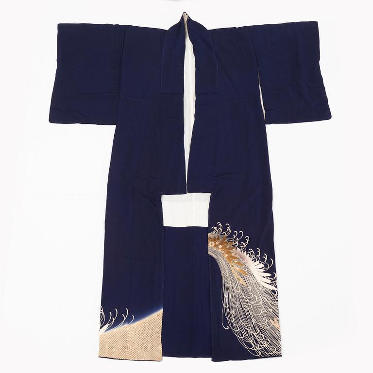 Kimono, siden, Japan, 1900-tal.