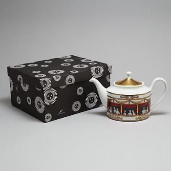 A teapot by Fornasetti, "Don Giovanni Collection.