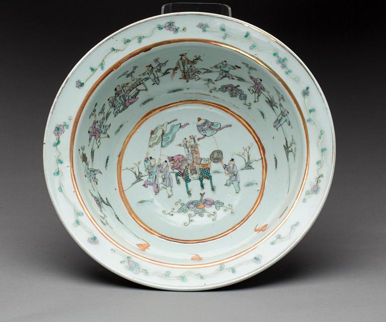 SKÅL, Kina, 1800-tal, porslin.