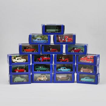 LEKSAKSBILAR, 18 st, "En voiture Tintin", Moulinsart, 2000-tal.