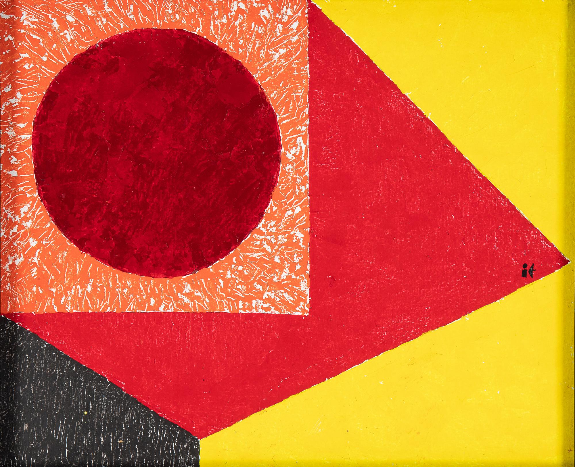 Ingegerd Torhamn, oil on panel, signed.