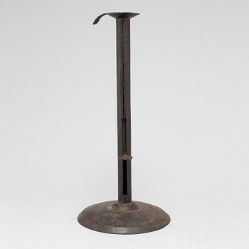 LJUSSTAKE, plåt, 1700-/1800-tal.