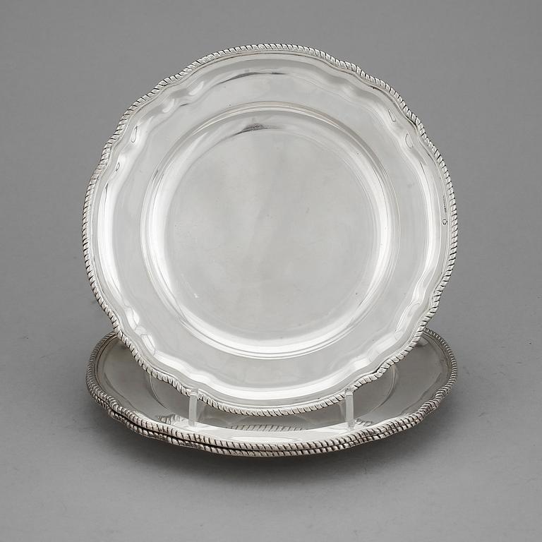 FAT, 3 stycken, silver, bla Ungern 1937-1965. Vikt ca 750 gram.