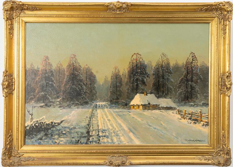Wiktor Korecki, Winter Landscape.