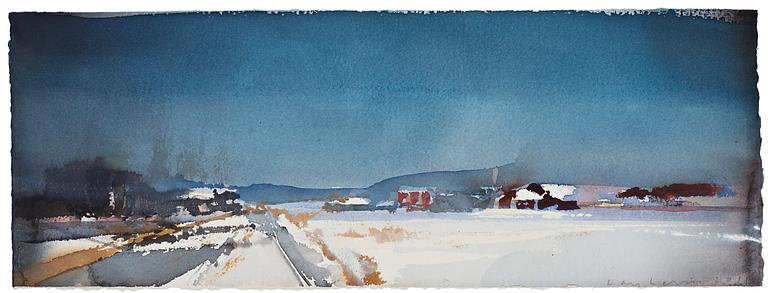Lars Lerin, Untitled.
