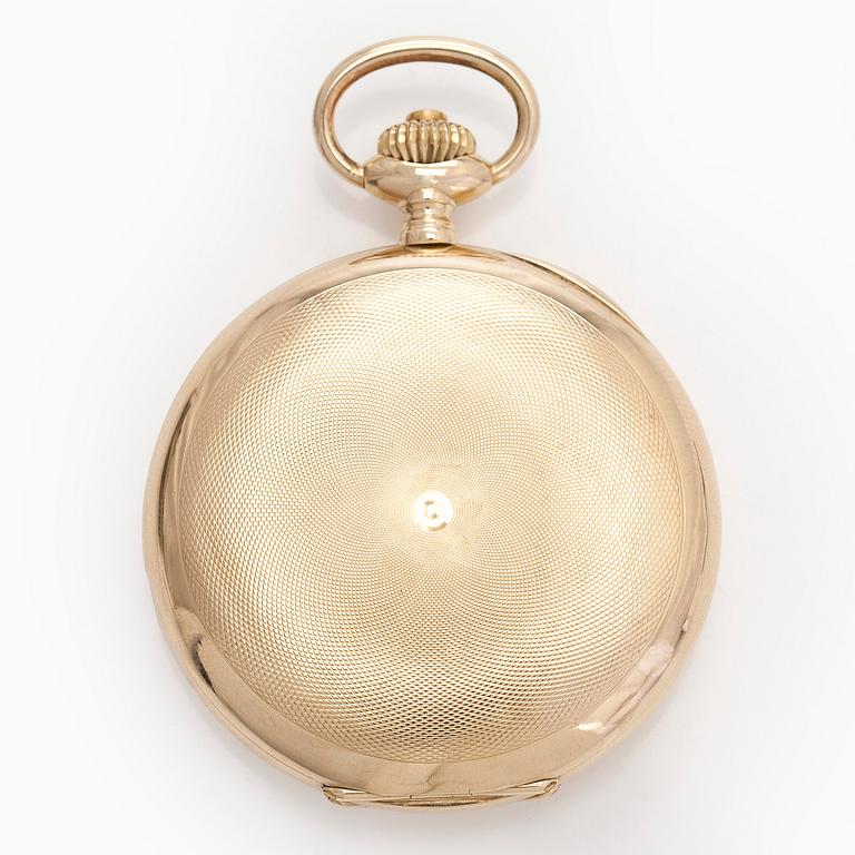 Eterna, pocket watch, hunter, 52 mm.