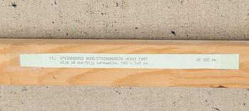 ERLAND CULLBERG, oil on canvas, signed E. Cullberg. Executed in 1987.