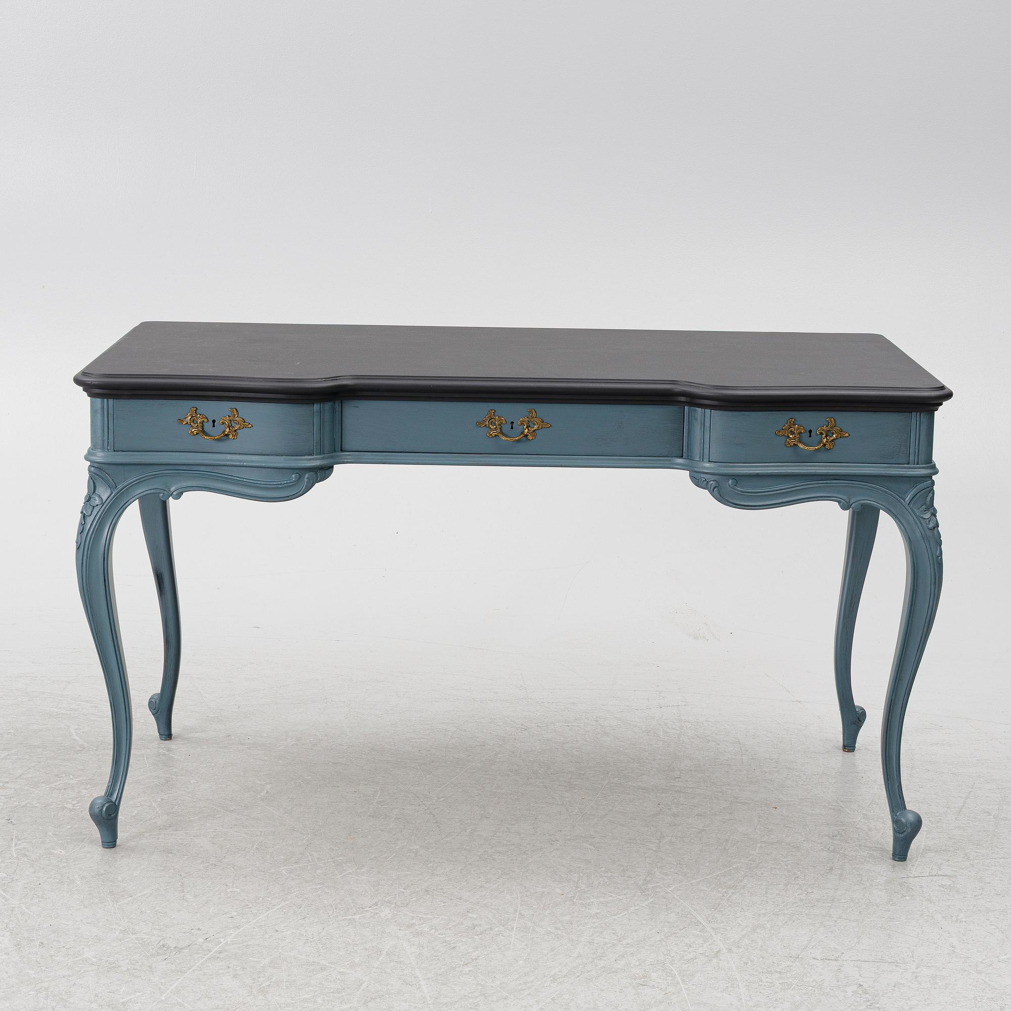 Skrivbord, rokokostil, 1900-talets mitt.