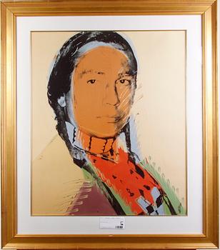 Andy Warhol · WARHOL, ANDY, efter. Tryck.  