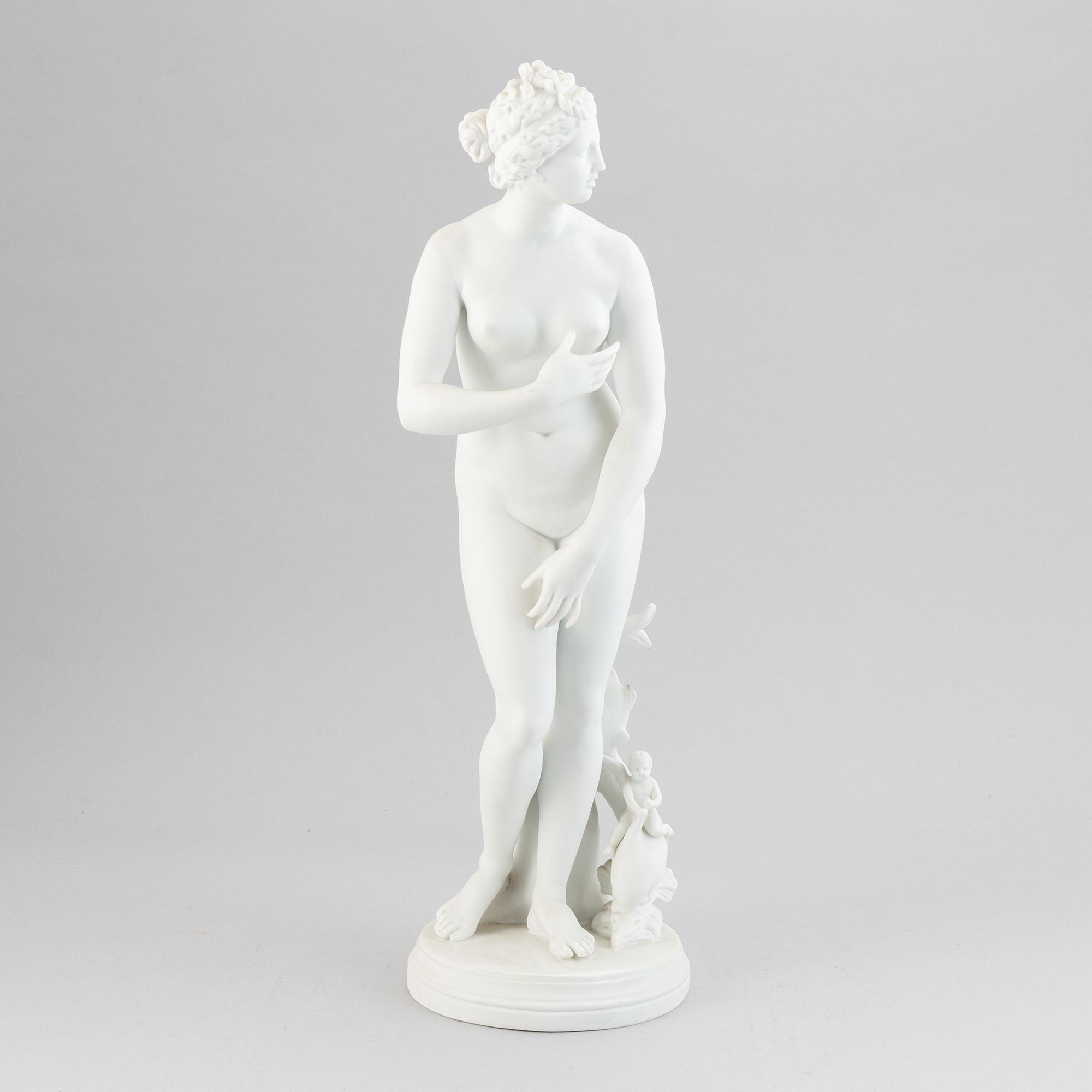 Cleomenes, efter, skulptur, parian, 1900-tal.