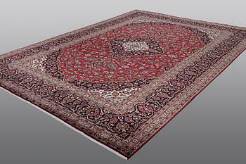 A CARPET, Kashan, ca  405 x 286 cm.