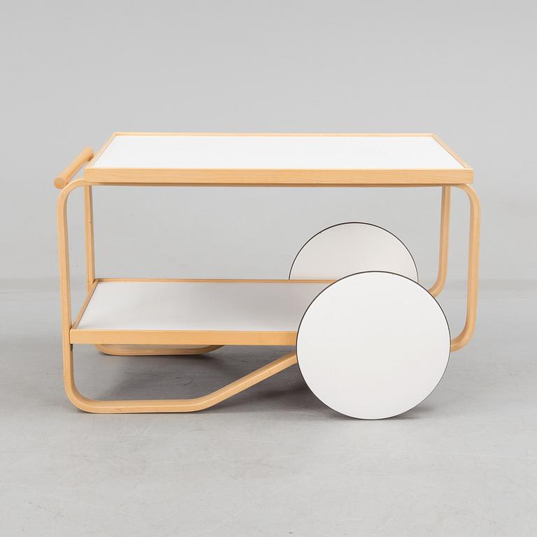 ALVAR AALTO, serveringsvagn, modell 98, Artek, 1900-talets slut.