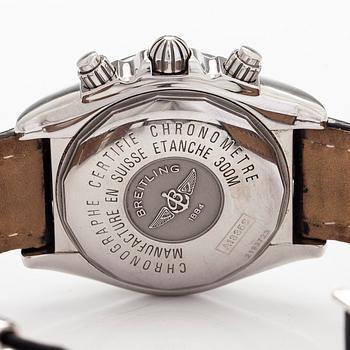 Breitling, Chronomat Evolution, kronografi, rannekello, 43,7 mm.