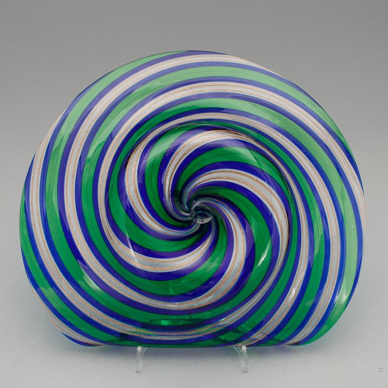 SKÅL, glas, Murano, Italien, 1930-tal.
