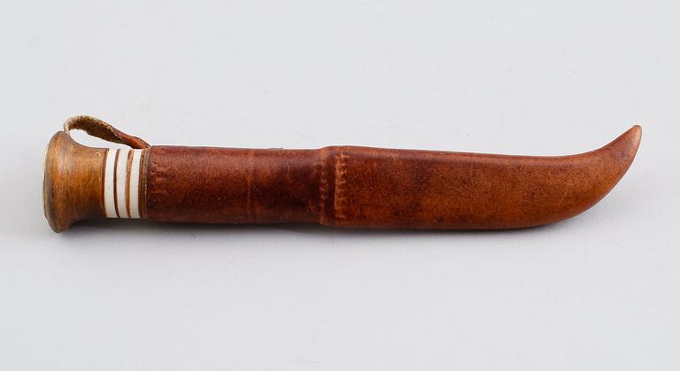 SAMEKNIV, ben och trä, 1900-talets andra hälft.