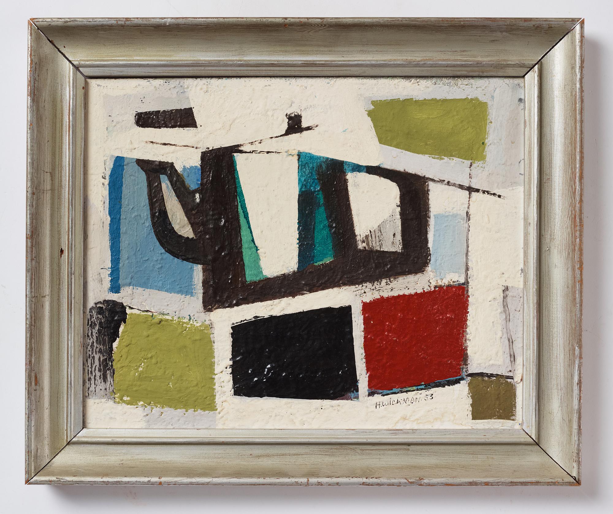 Hugo Wickman, 'Komposition med tekanna'.