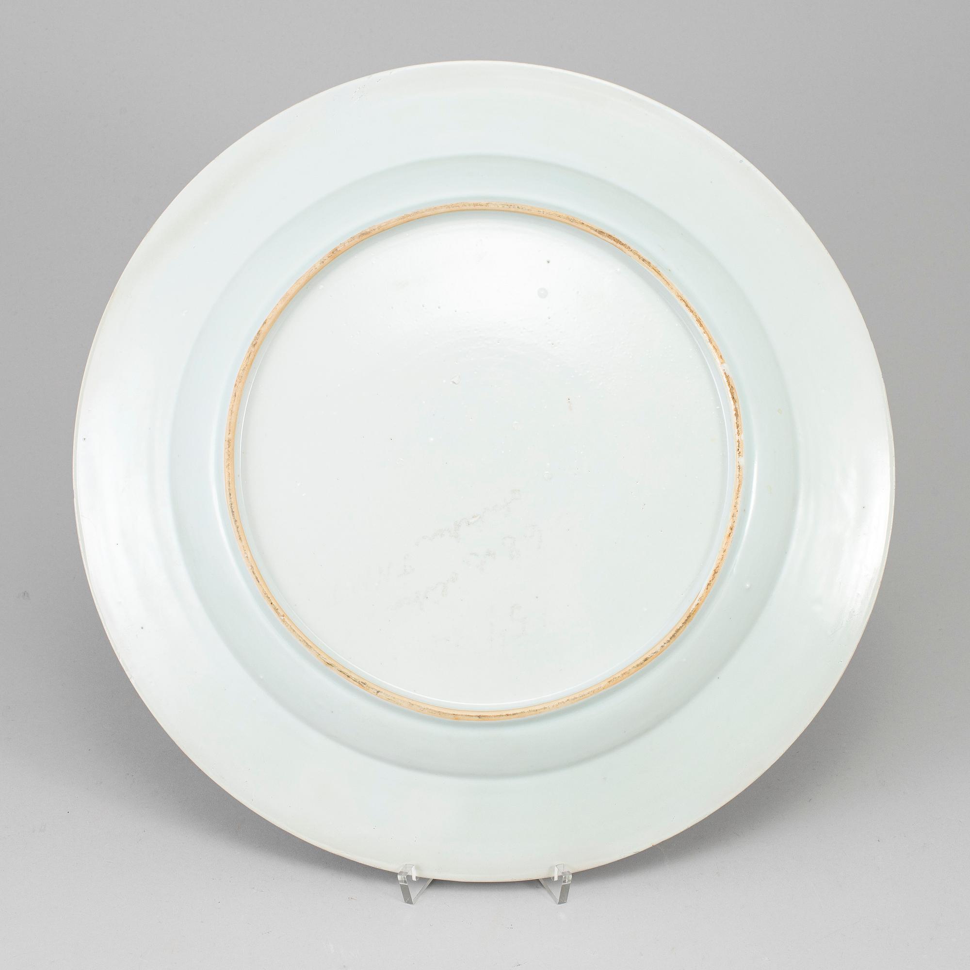 SERVERINGSFAT, kompaniporslin. Qingdynastin, Qianlong (1736-95).