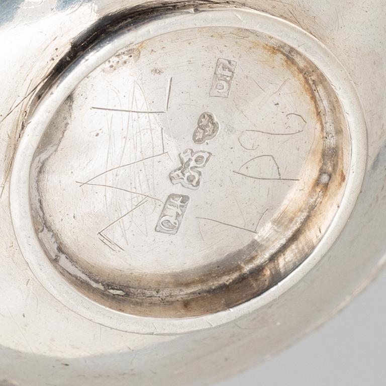 A Swedish silver cup, mark of Olof Forsberg, Luleå 1846.