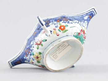 SÅSSNIPA, porslin, Kina, 1700-tal.